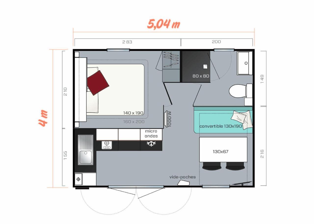 Camping Sainte Mere Eglise 外观 照片